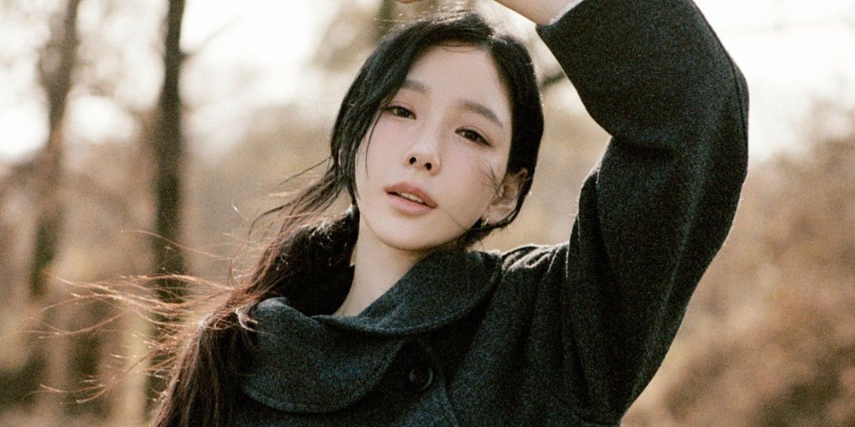 Taeyeon in a still from Panorama The Best of TAEYEON