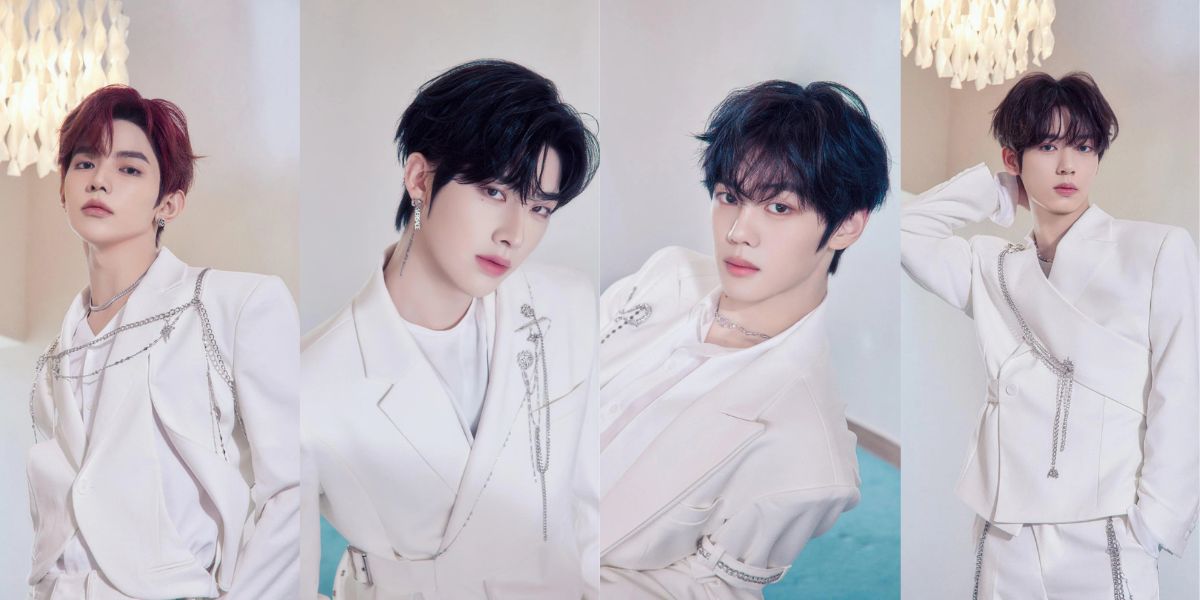 Zhang Hao, Ricky, Kim Gyuvin, and Han Yujin of ZEROBASEONE