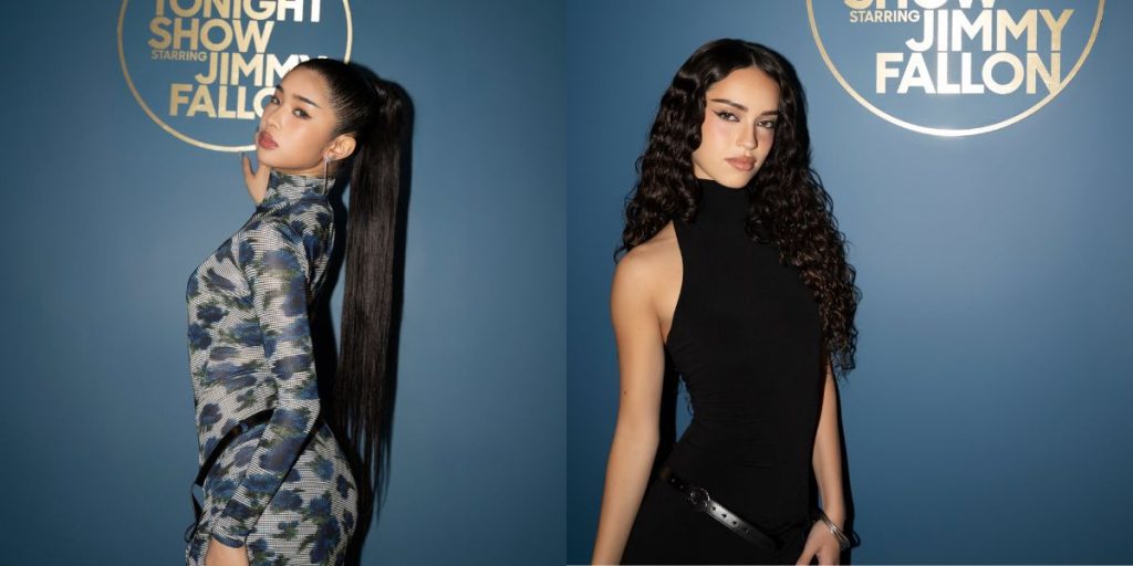 Sophia and Daniela at The Tonight Show Starring Jimmy Fallon