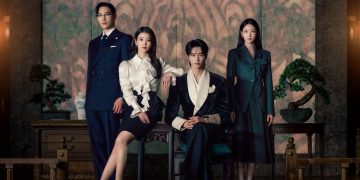 IU and Byeon Woo Seok, Noh Sang Hyun, and Gong Seung Yeon in a teaser for 'Perfect Crown'