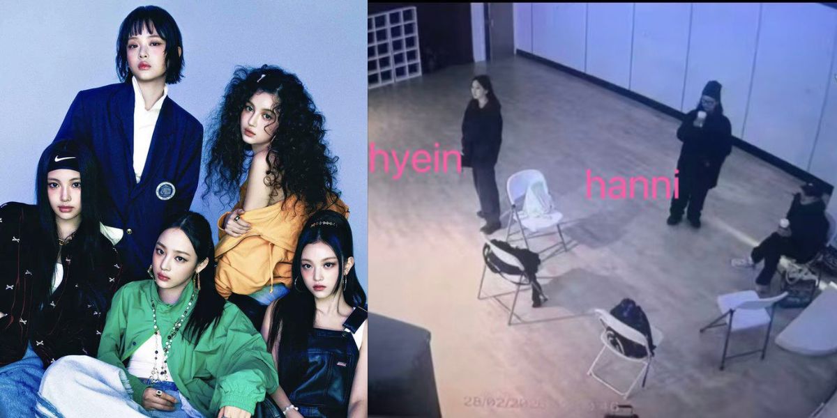 NewJeans members Hanni, Haerin, and Hyein spotted in London