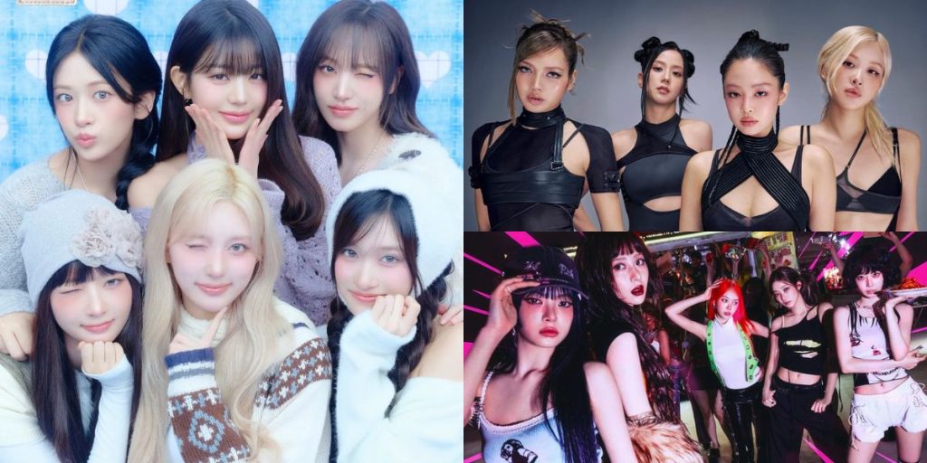 IVE, BLACKPINK, and LE SSERAFIM