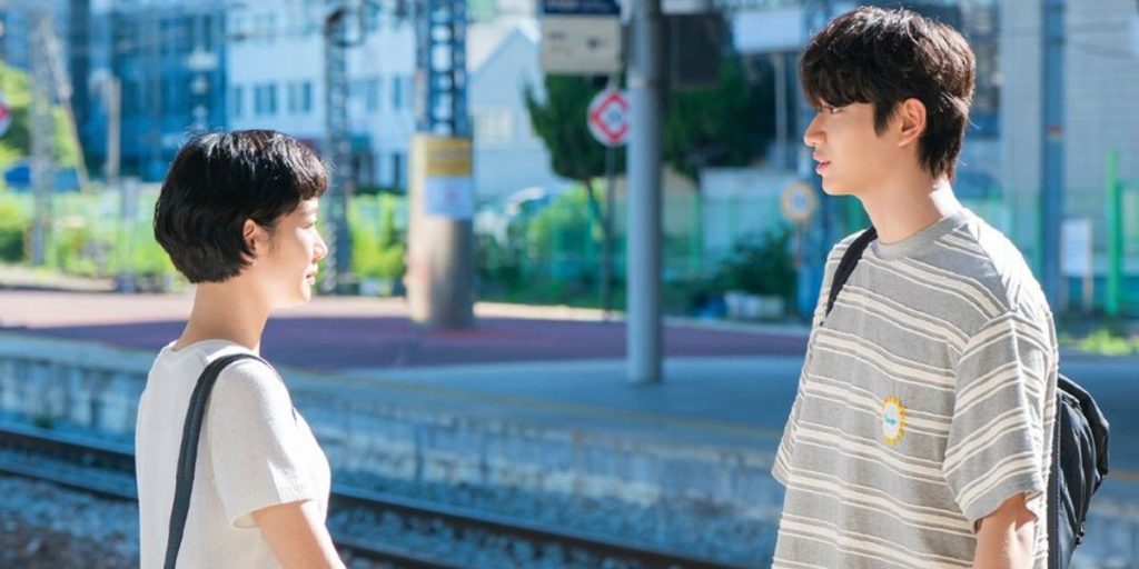 Kim Jae Won and Kim Go Eun in a teaser for 'Yumi's Cells 3'