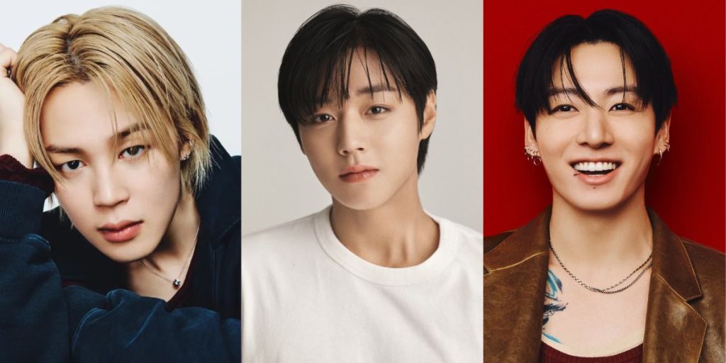 BTS Jimin,Park Jihoon, Jungkook