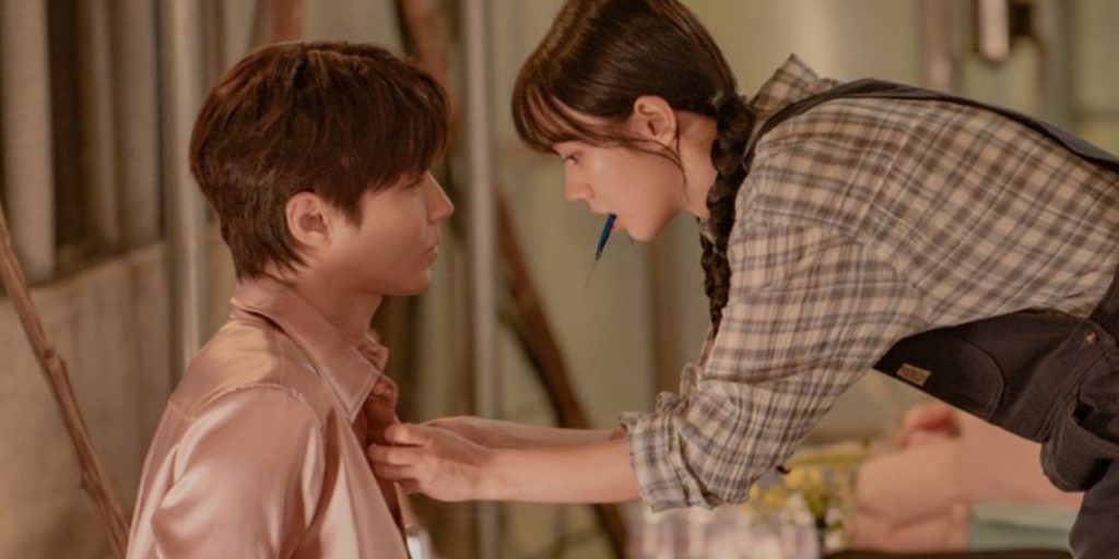 Hwang In Youp and Hyeri in a teaser for Dream To You'