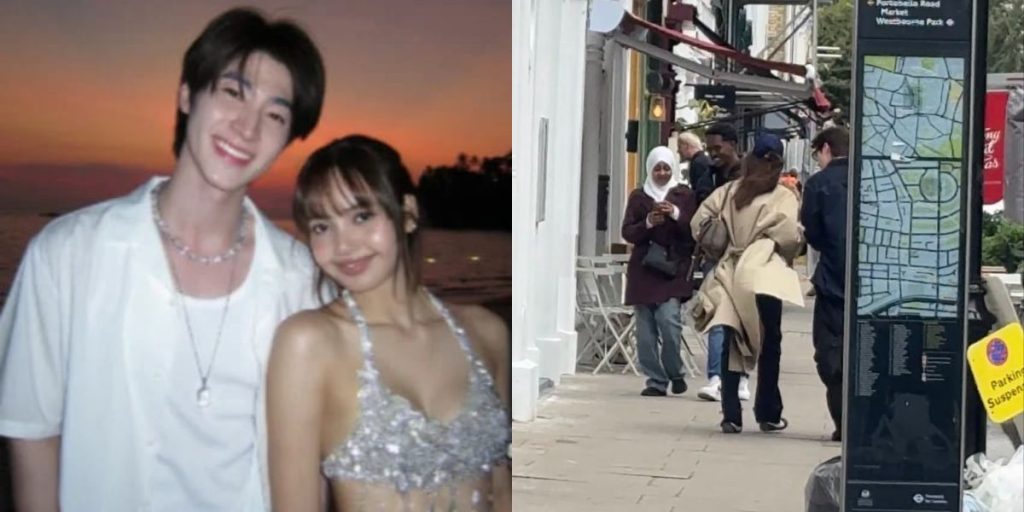 Lisa and Blue Pongtiwat spotted in London
